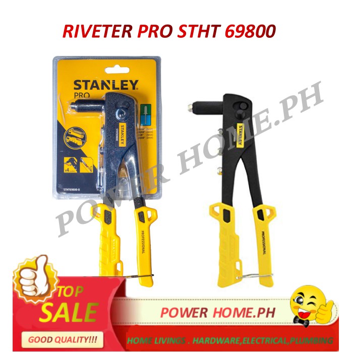 stanley hand riveter carlo blindrivet butterfly heavy duty hammer tool