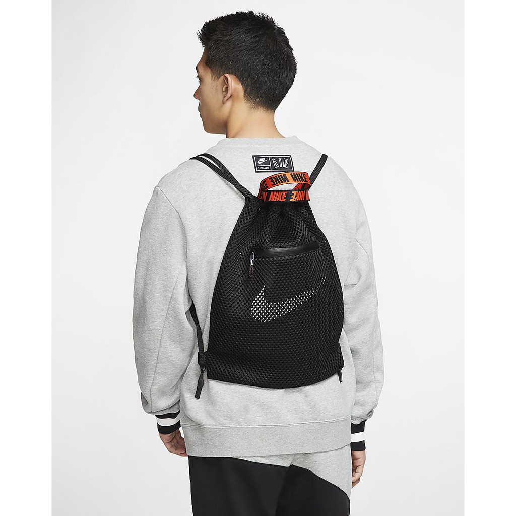 NIKE Sportswear Essentials BA 6146 SackBag Gym Bag GymSack bag Shopee