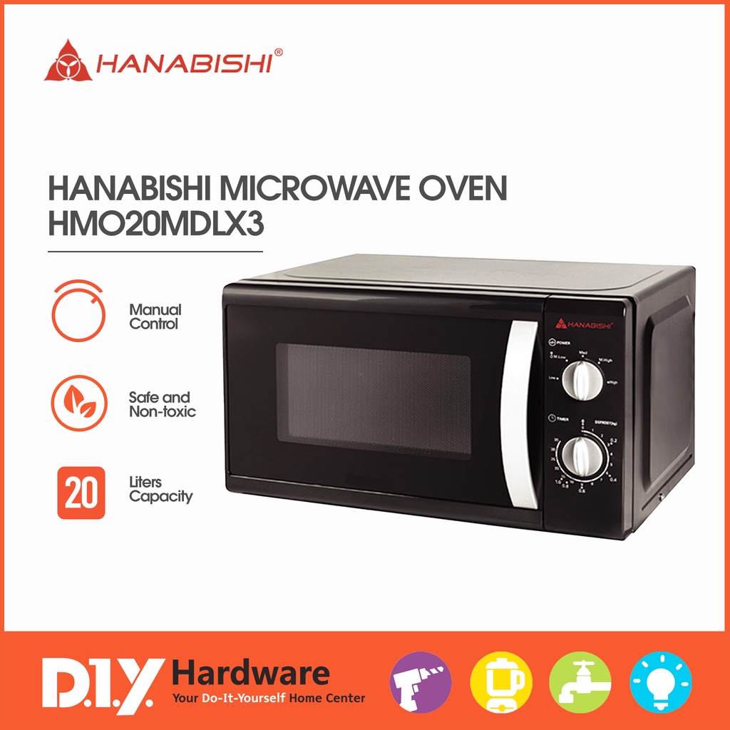 Hanabishi Microwave Oven Hmo20Mdlx3 Shopee Philippines