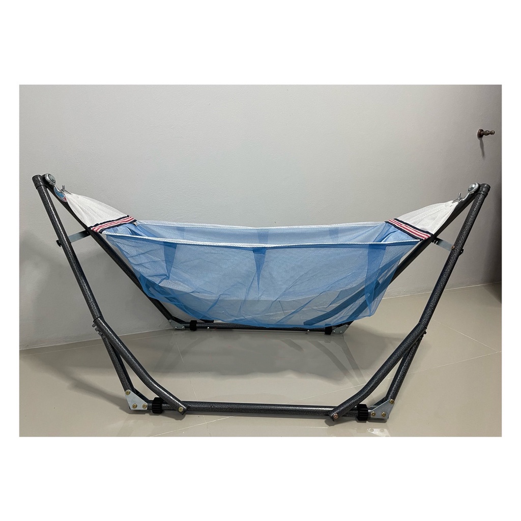 Vented Baby Cot There Is A BuiltIn Zipper Mosquito Net To Prevent