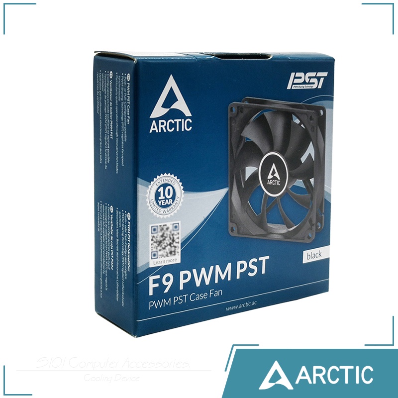 Arctic F9 PWM PST, CPU Radiator Computer Case 9cm Fan 4Pin PMW