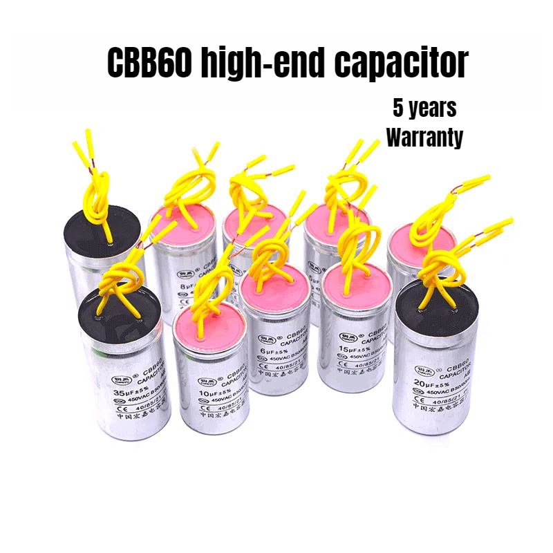 Cbb60 Motor Washing Machine Dehydrator Water Pump Start Capacitor 4