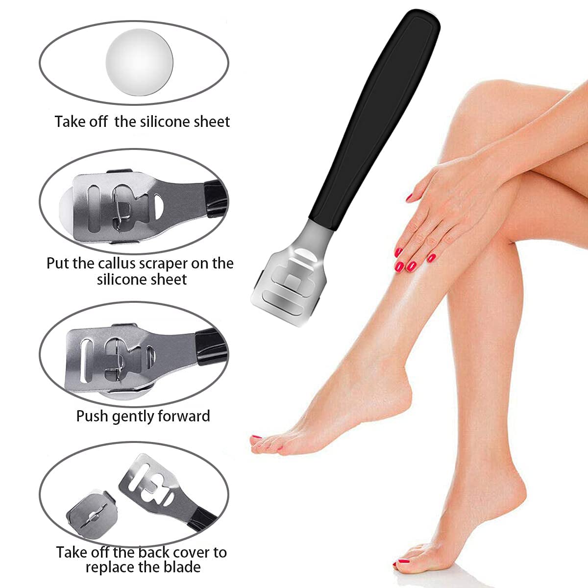 Professional Pedicure Foot Spa Set,10 in 1 Pedicure Set for Feet