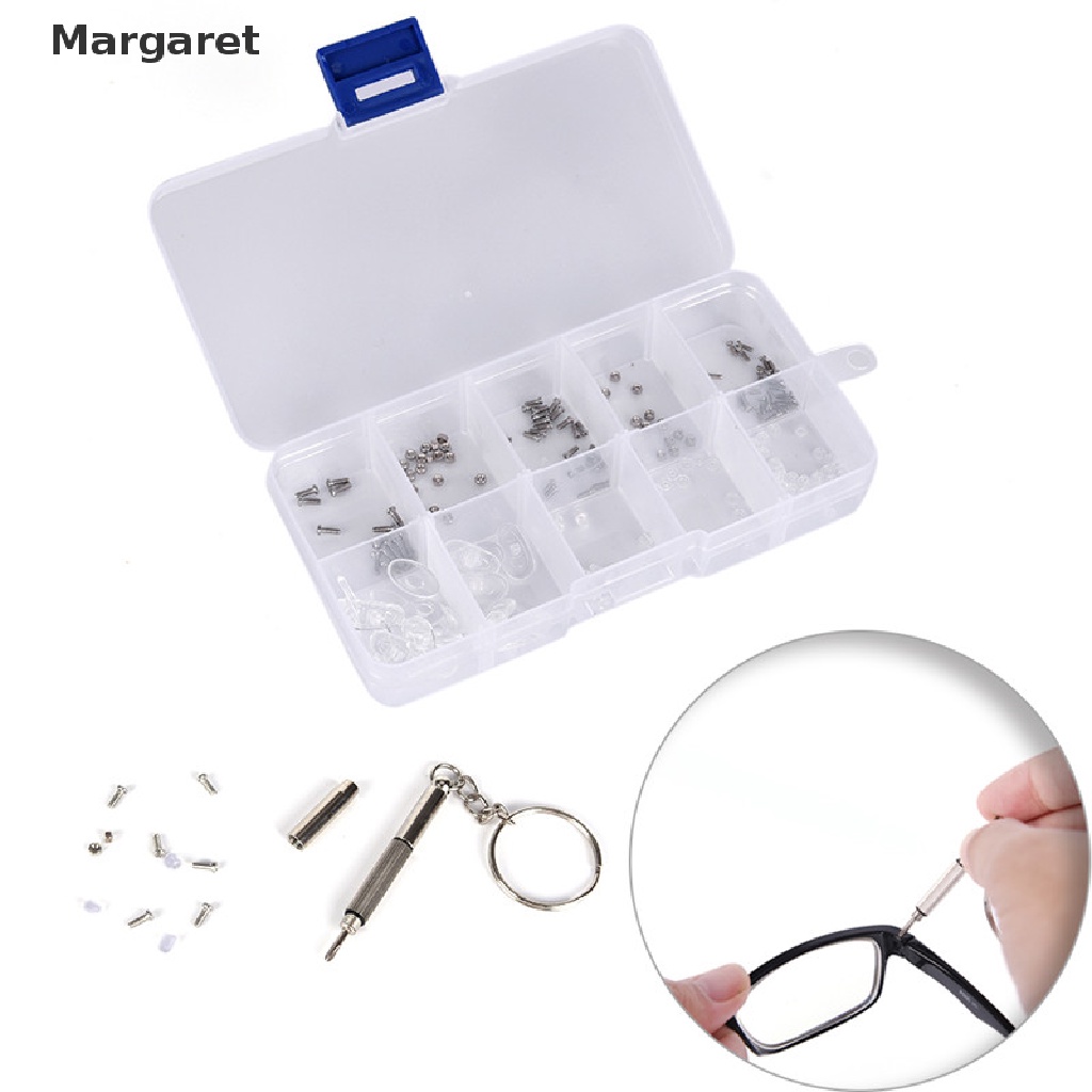 [Margaret] Screw Nut Nose Pad Optical Repair Set Assortment Sunglass
