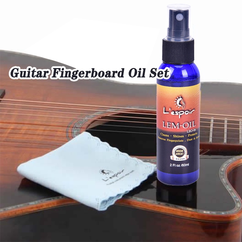 60ml Guitar Fingerboard Lemon Oil Guitar Fingerboard Polisher Oil