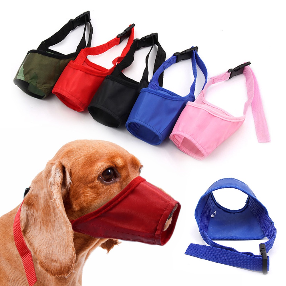 dog mouth cover Pet dog mouth sets adjustable Muzzle Basket AntiBiting