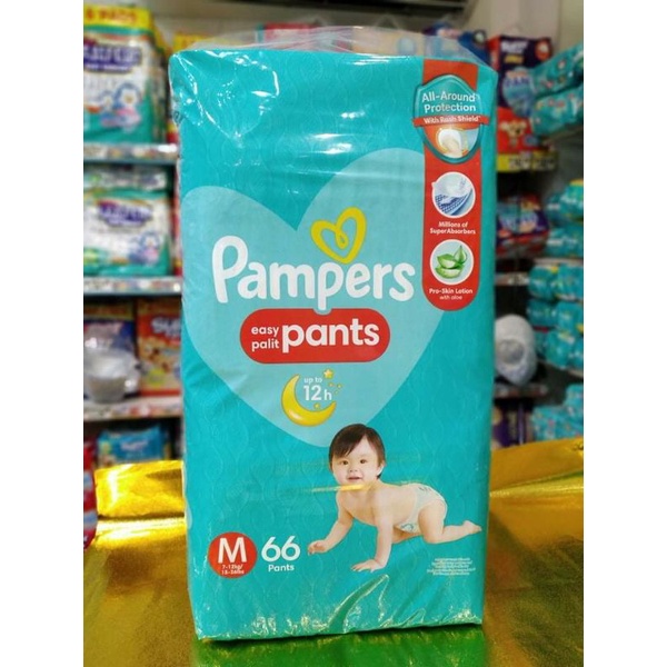 Pampers Baby Pants Medium 66pcs Shopee Philippines