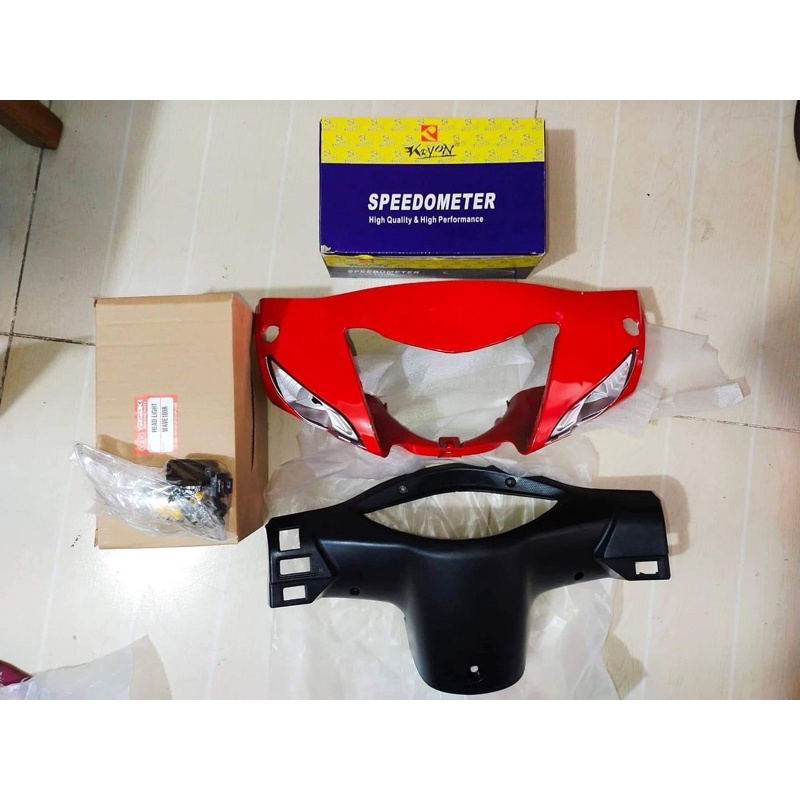 WAVE 100 FULL HEAD COVER SET WITH SWITCH (DRUM BRAKE) Shopee Philippines