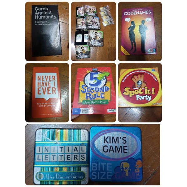 BOARD AND CARDS GAMES ( SECOND HAND) Shopee Philippines