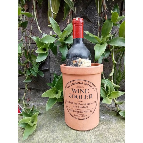 Henry Watson the original Suffolk terracotta wine cooler Shopee