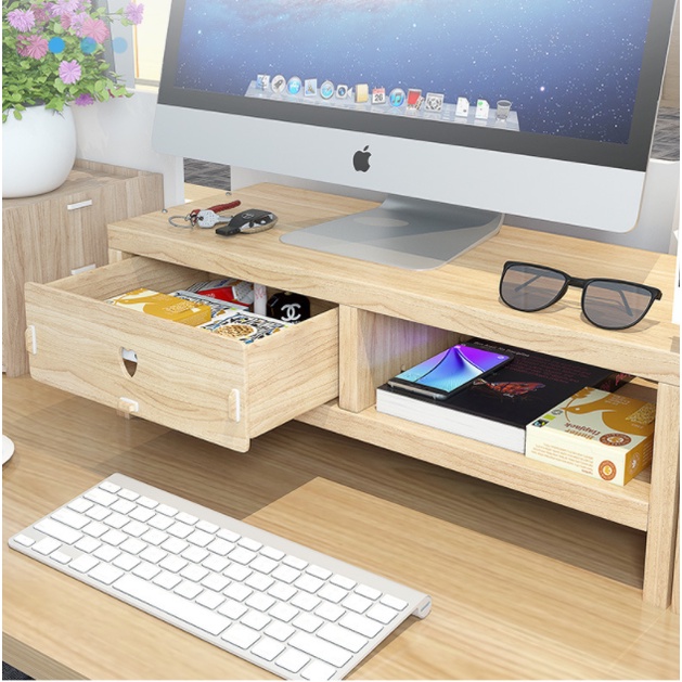 Computer Stand Monitor Stand Computer Screen Overhead Shelf Shelf Desk