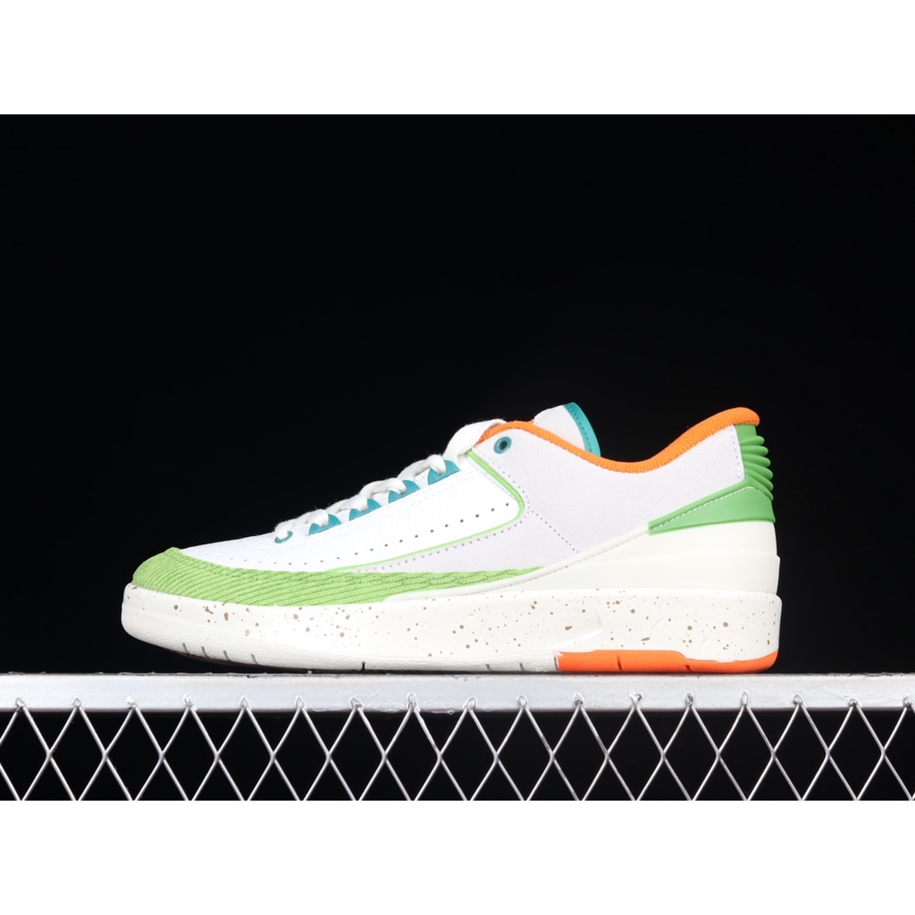 Titan x Nike Air Jordan 2 Retro Low SP Basketball Shoes Low Cut Casual