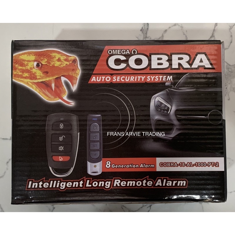 COBRA CAR ALARM 1000PT2 UNIVERSAL Shopee Philippines