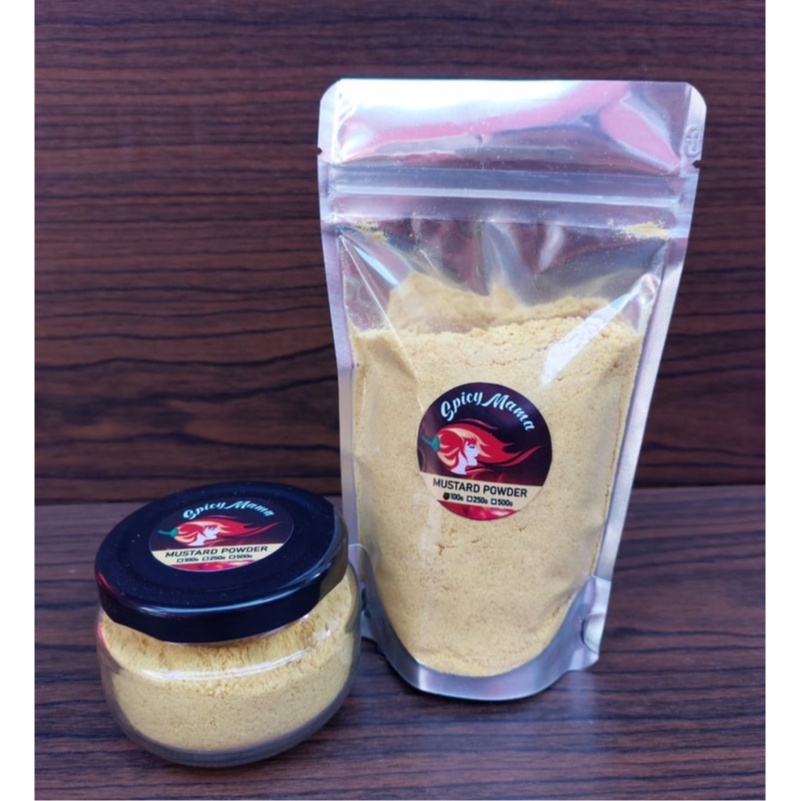 Spicy Mama Mustard Powder 100g (pouch) Shopee Philippines