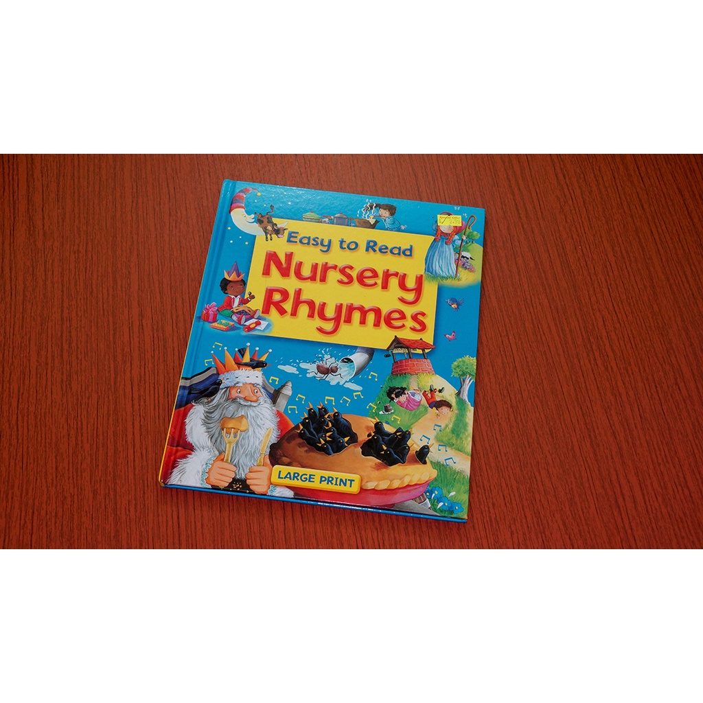Large Print Easy to Read Nursery Rhymes Shopee Philippines