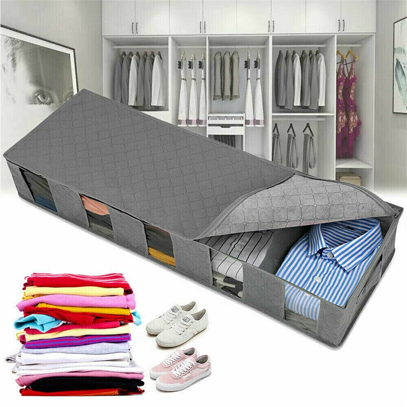Wardrobe Clothes Storage Dustproof Foldable Wardrobe Closet Drawer