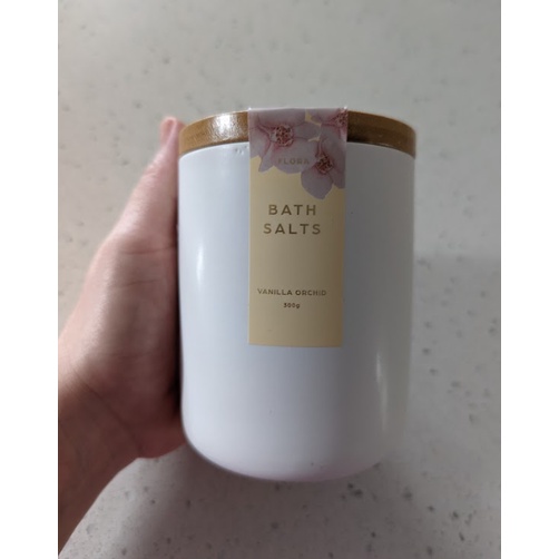 Flora Ceramic Canister Bath Salts 300g Shopee Philippines