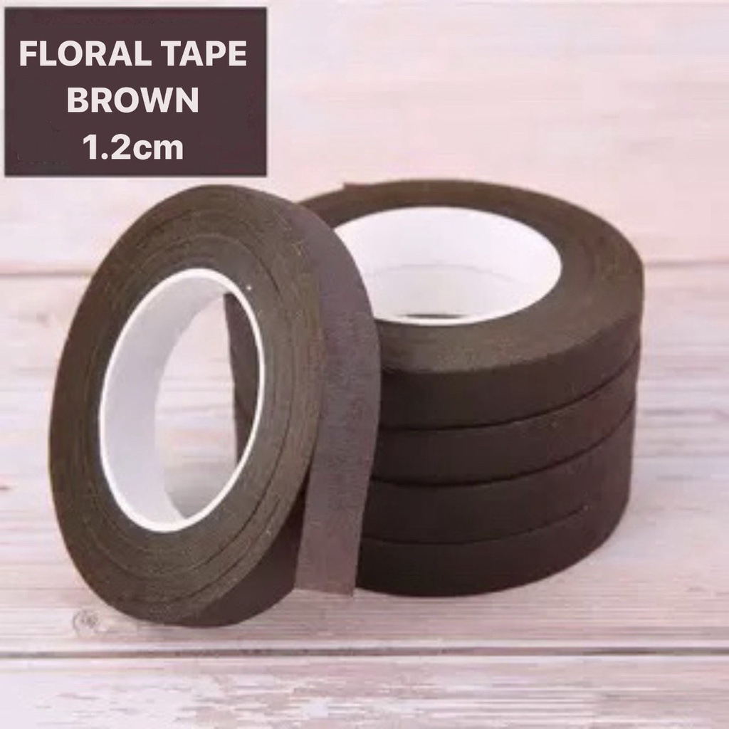 Flower Tape Floral Waterproof Florist Elastic Tape Self Adhesive Green