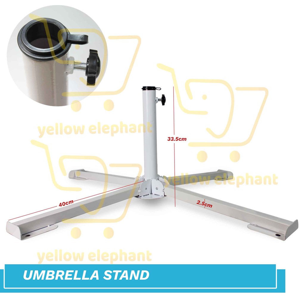 Foldable Beach Umbrella Stand Yellow elephant Every Low Price Shopee