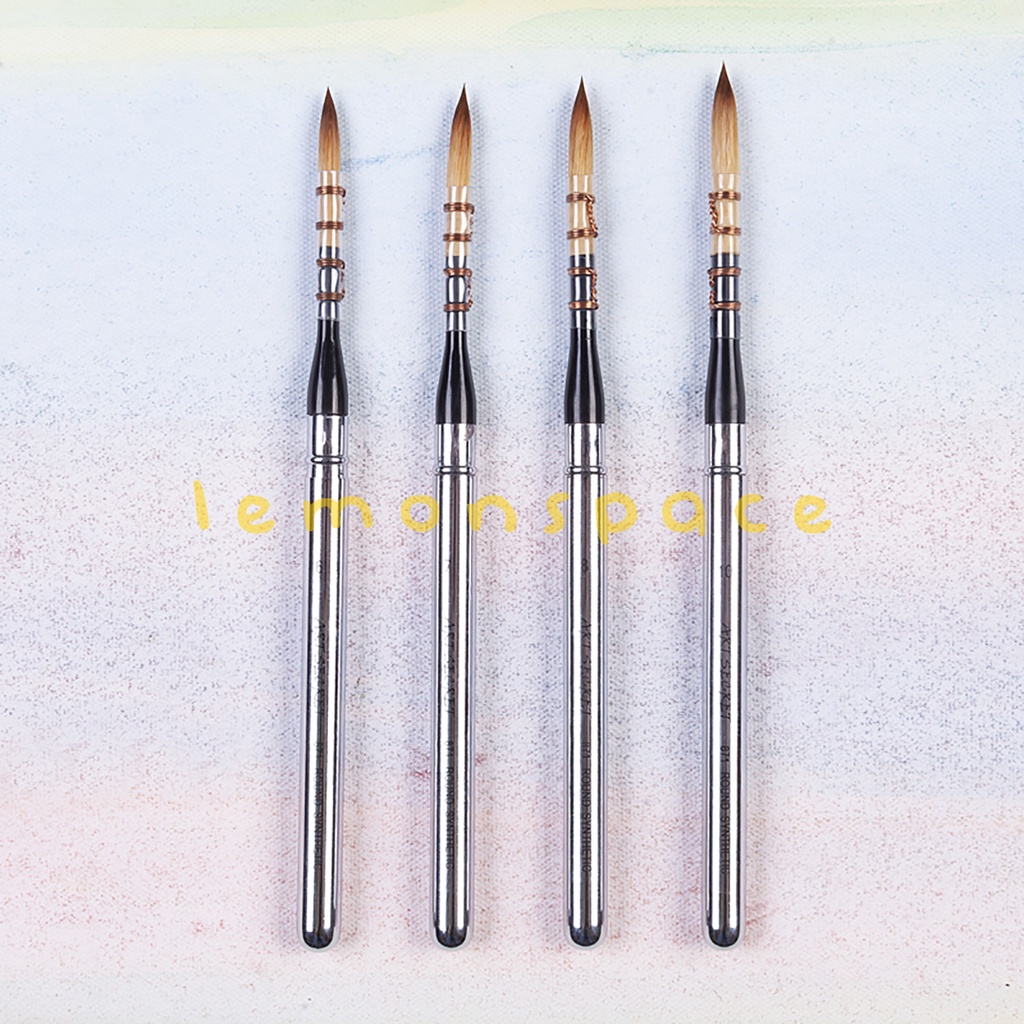 SABLE SQUIRREL TAKLON Collapsable Travel Mop Watercolor Paint Brush Art