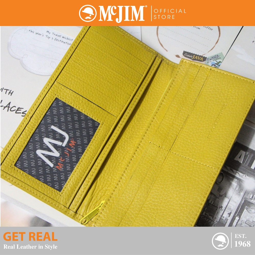 MJ by McJIM Long leather wallet Shopee Philippines