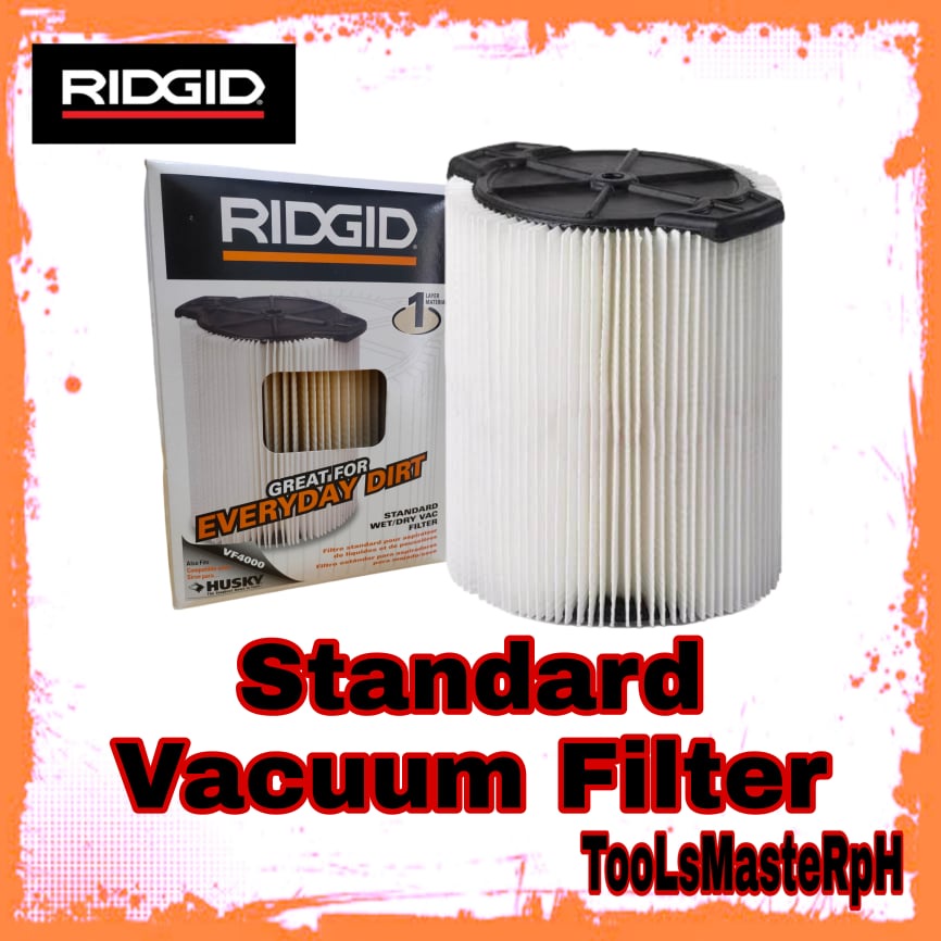 RIDGID Vacuum Filter VF4000 Standard Wet/Dry Vacuum Filter Shopee