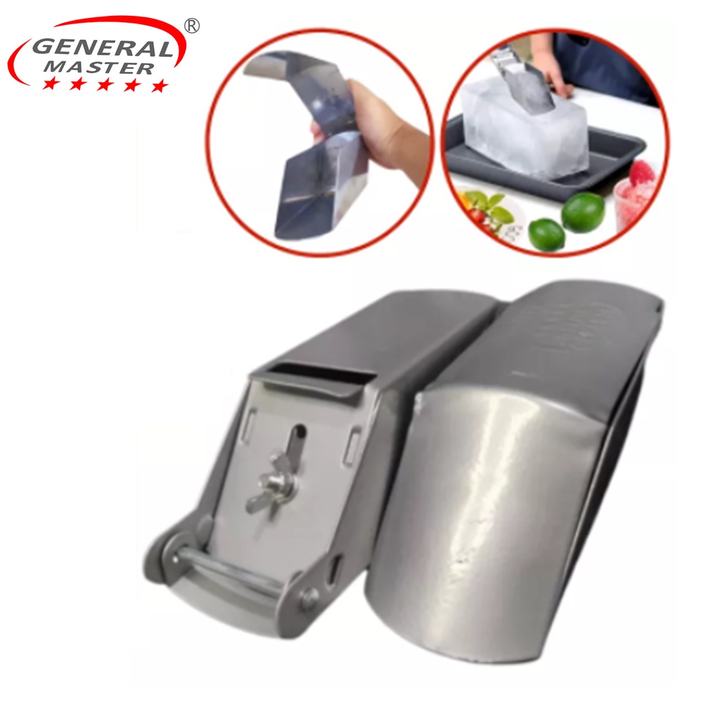General Master Aluminum Ice Shaver Manual Ice Shaver Ice Crusher Heavy Duty For HaloHalo Kaskas