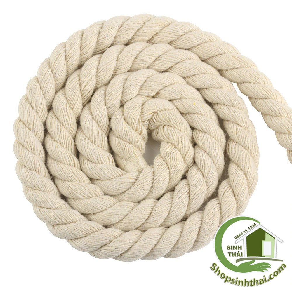 White Soft Rope Macrame cotton se Rope 15mm Thick Large Wire [1