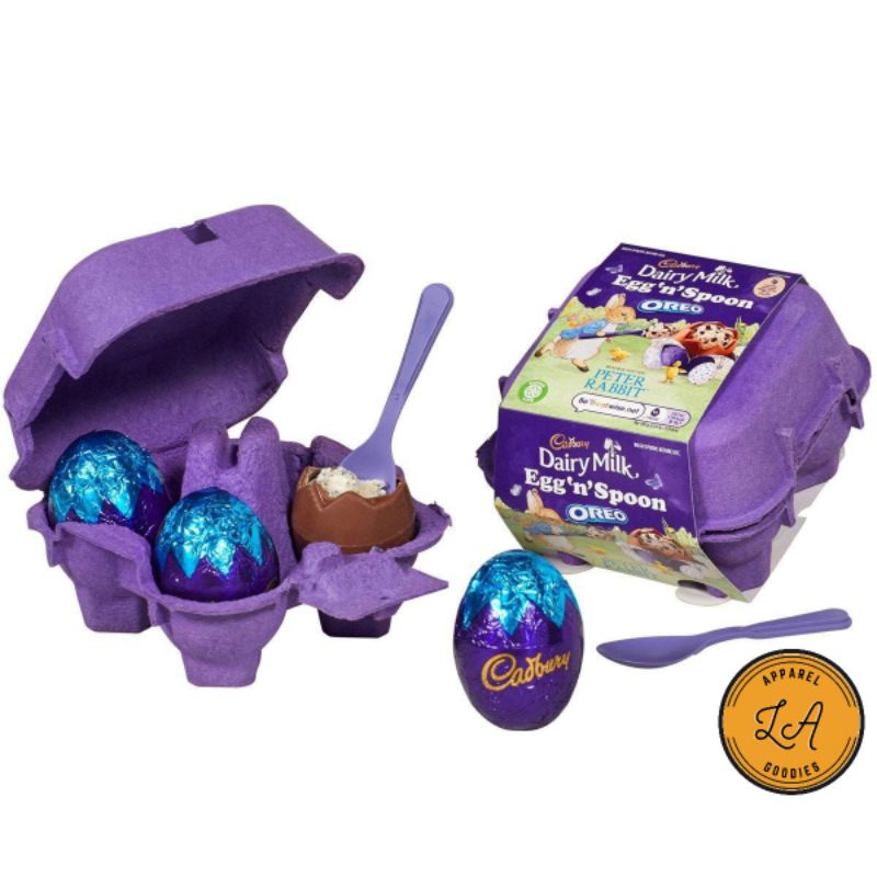 Cadbury Dairy Milk Egg 'n' Spoon Oreo 4 eggs Shopee Philippines