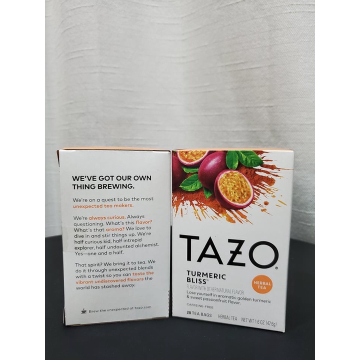 Tazo Turmeric BlissHerbal Tea Shopee Philippines