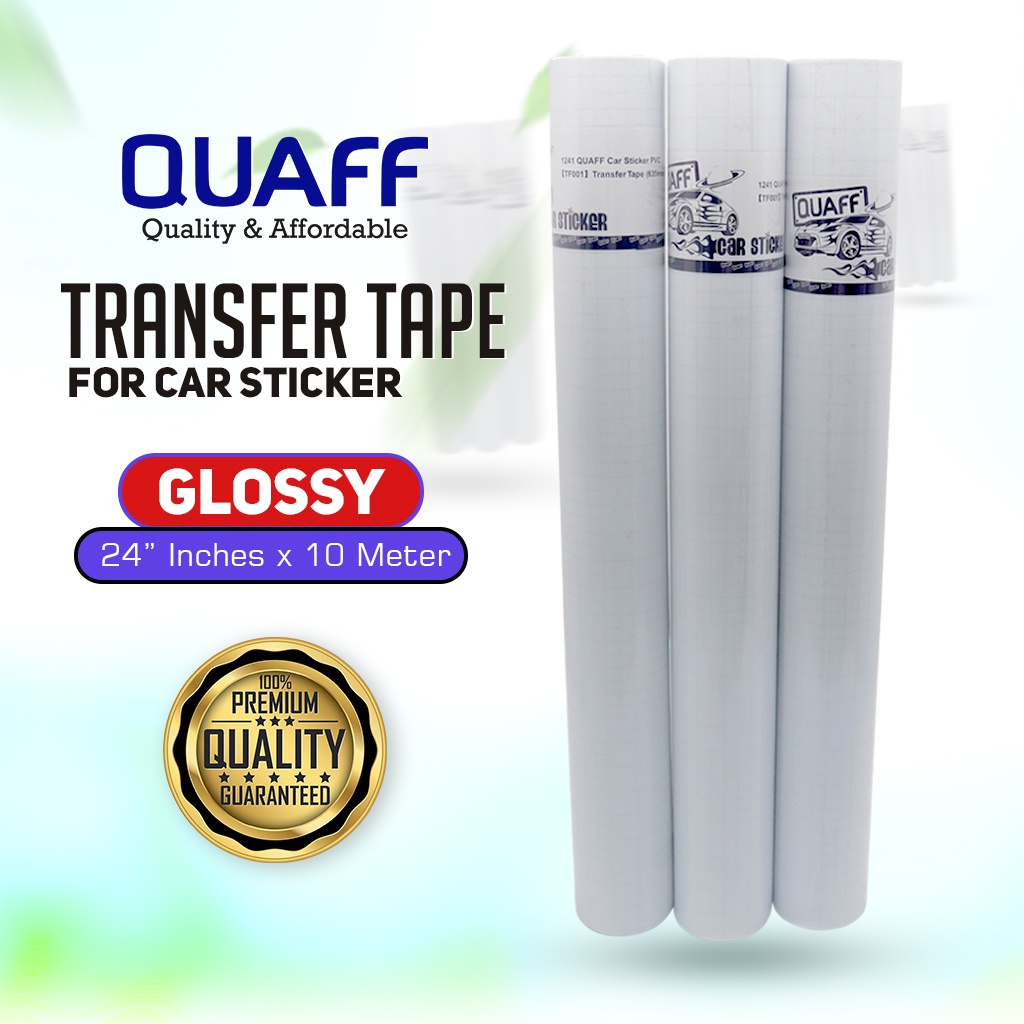 QUAFF Car Sticker Adhesive Vinyl Sticker (Cars/Motorcycle) Window Vinyl