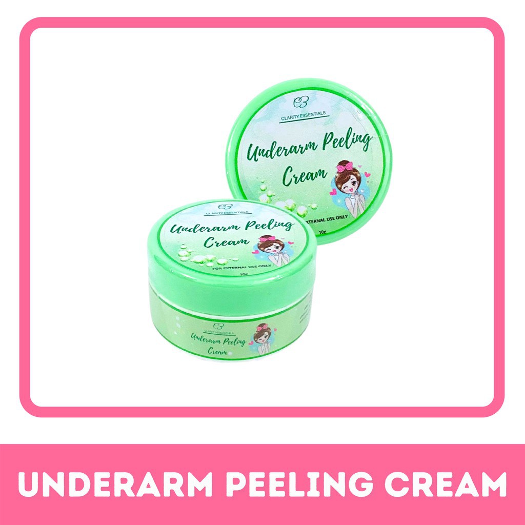 Clarity Essentails Underarm Peeling Cream Shopee Philippines