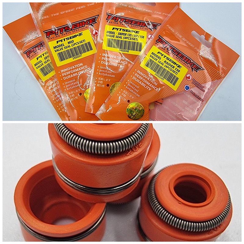 PITSBIKE VALVE SEAL DOUBLE RING WAVE XRM RS 125 110 wave100 xrm110