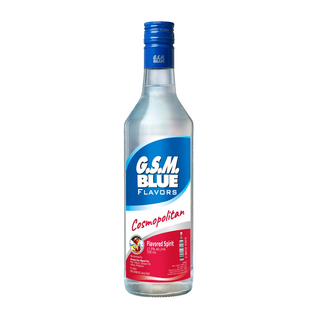 GSM Blue Flavors Cosmopolitan 700ml Shopee Philippines