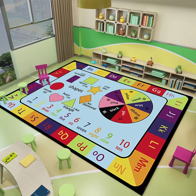 Early Education Baby Carpet Living Room Antifall Mat Children's