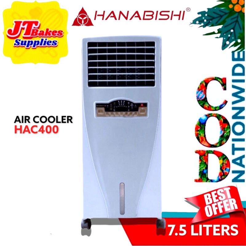 Hanabishi Air Cooler HAC 400 7.5 Liters With remote Control and Ionizer