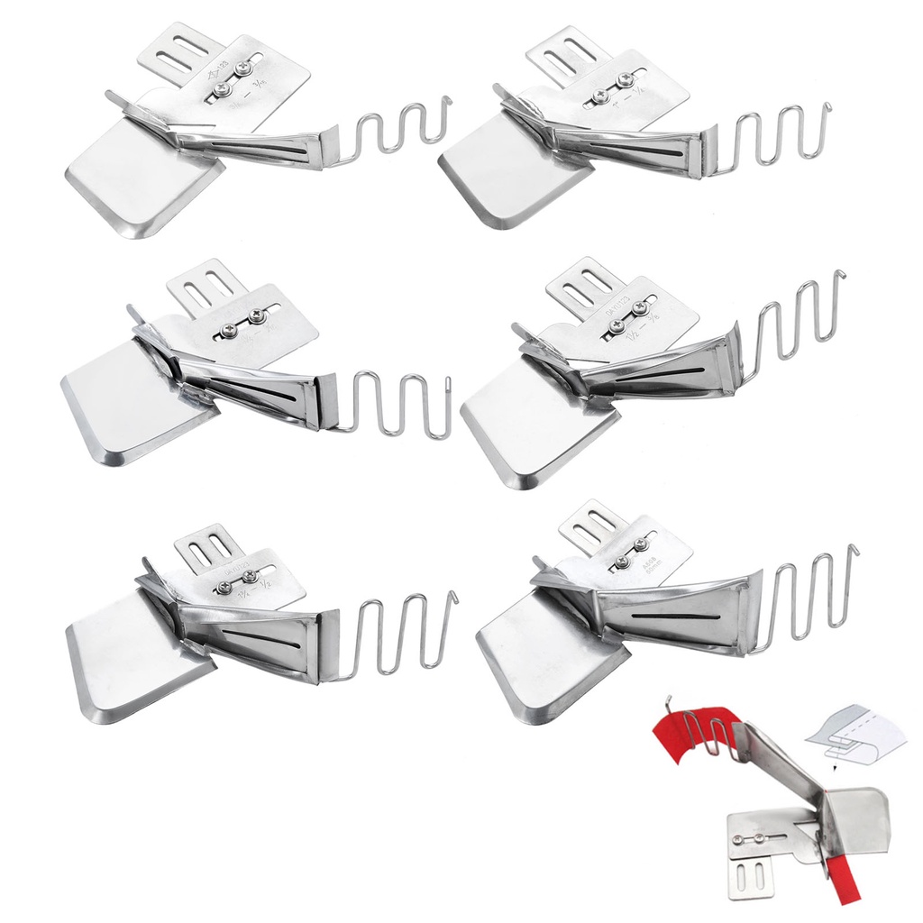 Plain Bias Binder Metal Binding Edge Tape Cut Needle Lochstitch