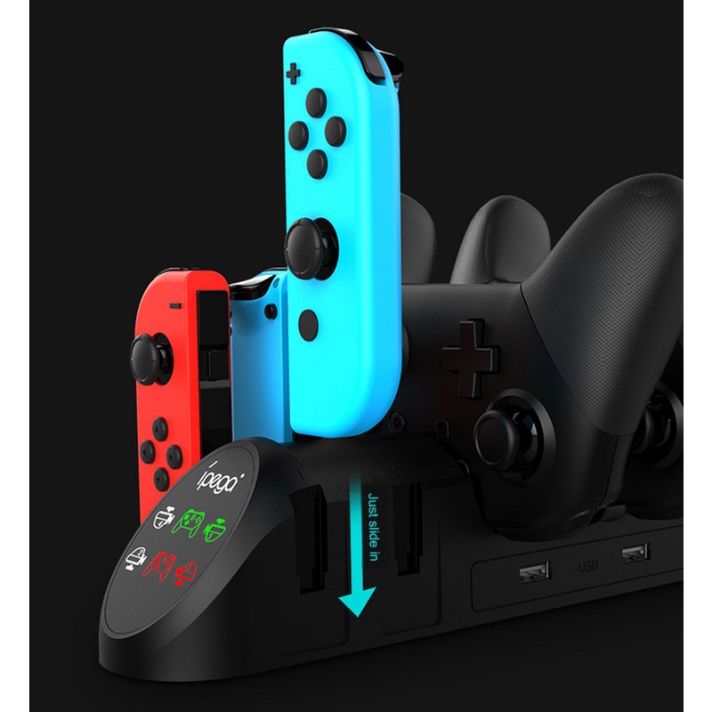 For Nintendo Switch Dock LED Indicator Charging Station for Switch Pro
