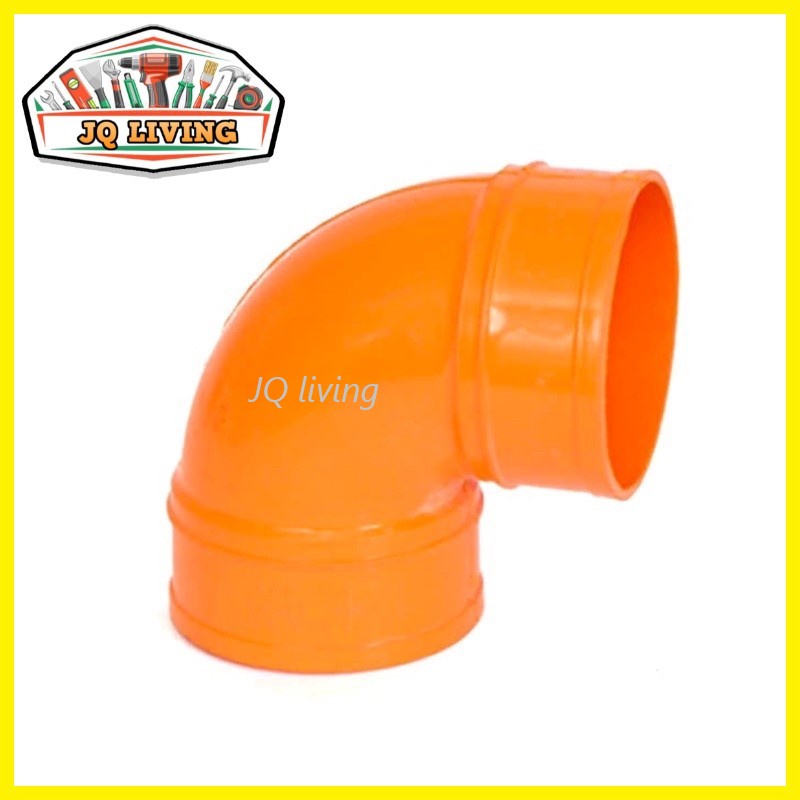 PVC Orange Fittings 2” 3” 4” Sanitary Fittings Elbow Tee Wye