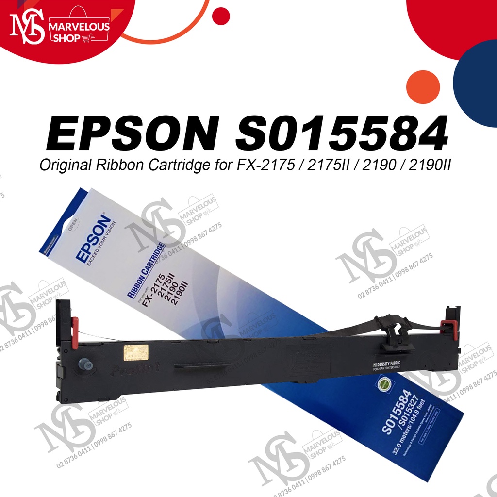 Epson FX2175 Ribbon Cartridge (S015584) Shopee Philippines