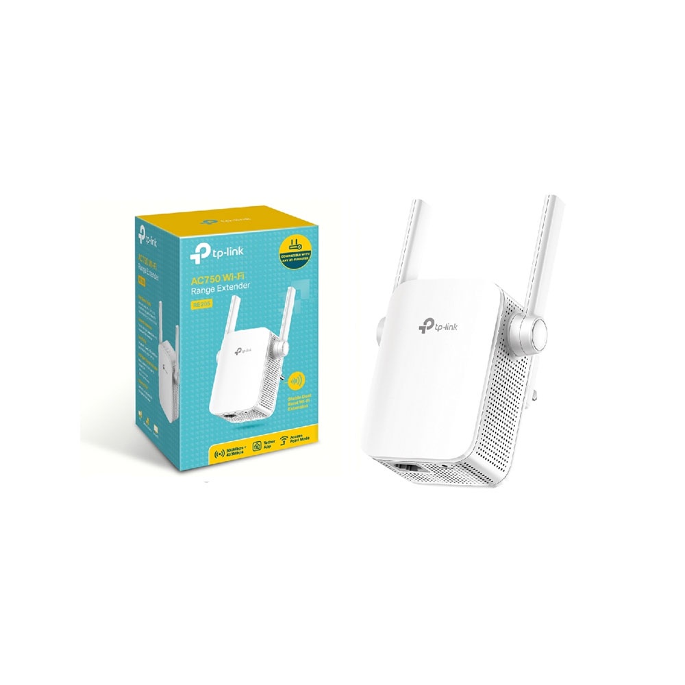 TPLink RE205 AC750 Wireless Dual Band WiFi Range Extender Repeater