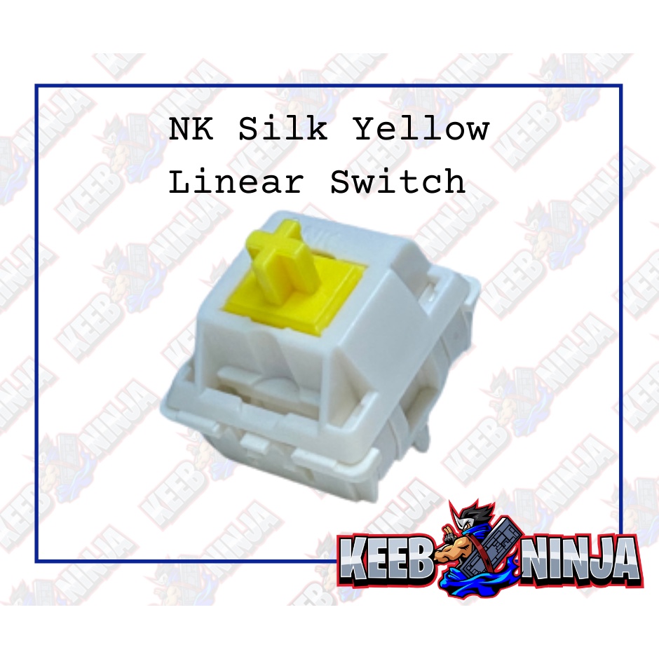 NK Silk Yellow Linear Switch (10 pcs) Shopee Philippines