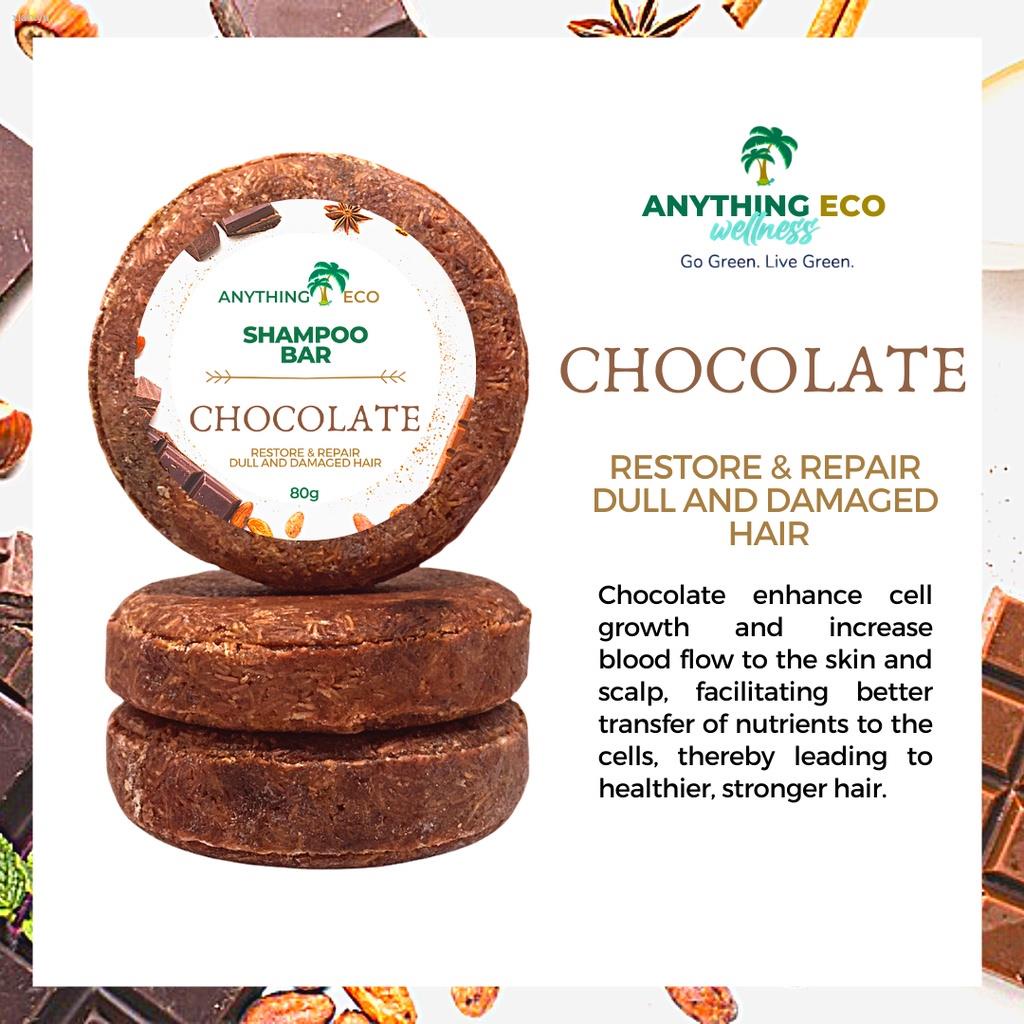 CHOCOLATE REPAIR AND RESTORE (All Natural Organic Shampoo Bar