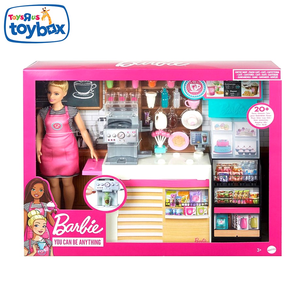 Barbie Career Cook & Bake Coffee Shop Playset Shopee Philippines