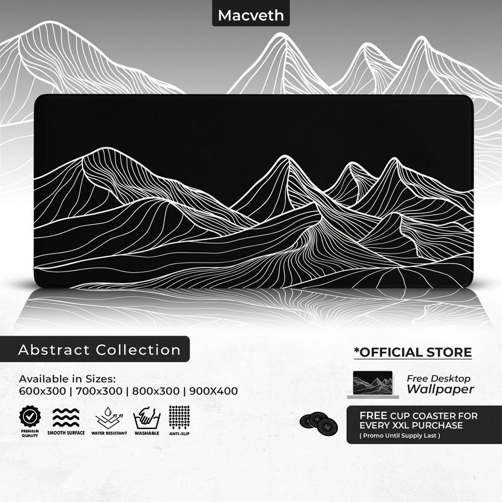 Macveth Artisan Deskmat Badlands Gaming Mouse pad Shopee Philippines