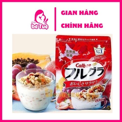 Japanese Weight Loss Diet Calbee Cereals mix Fruit Yogurt (750G