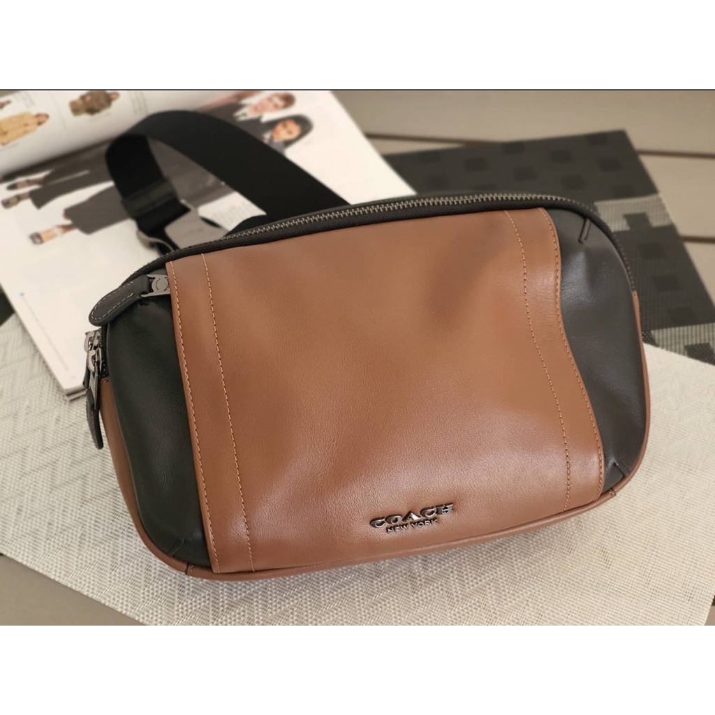 Original Coach Graham Utility Pack Men's Leather Crossbody Bag F37594