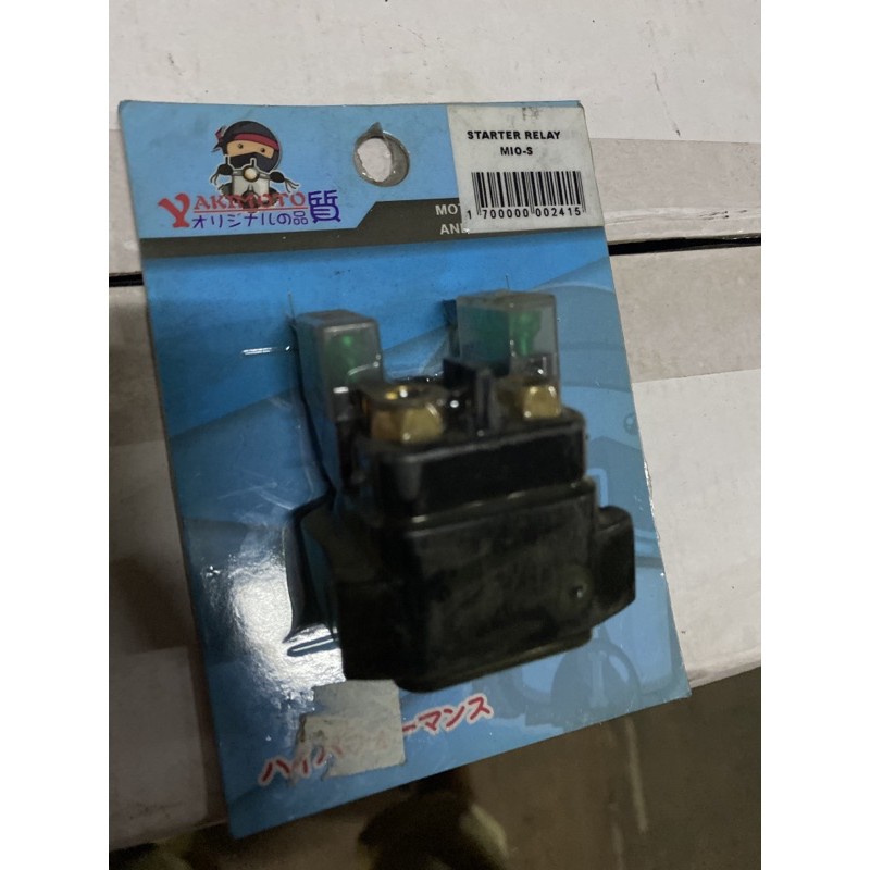 Motorcycle starter relay mio sporty nouvo Shopee Philippines