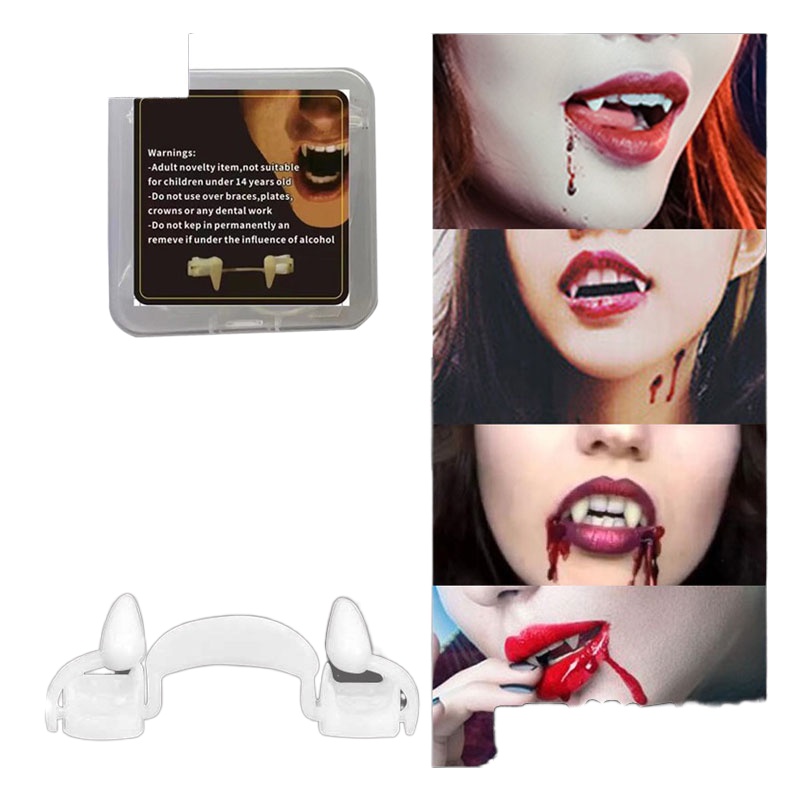 ┅Gan Lin can control the retractable vampire fangs COS tiger teeth