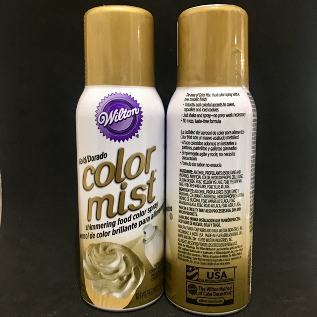 Wilton Color Mist Gold 42g (dec 2024) Shopee Philippines